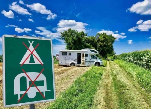 Is wild camping allowed in Austria?