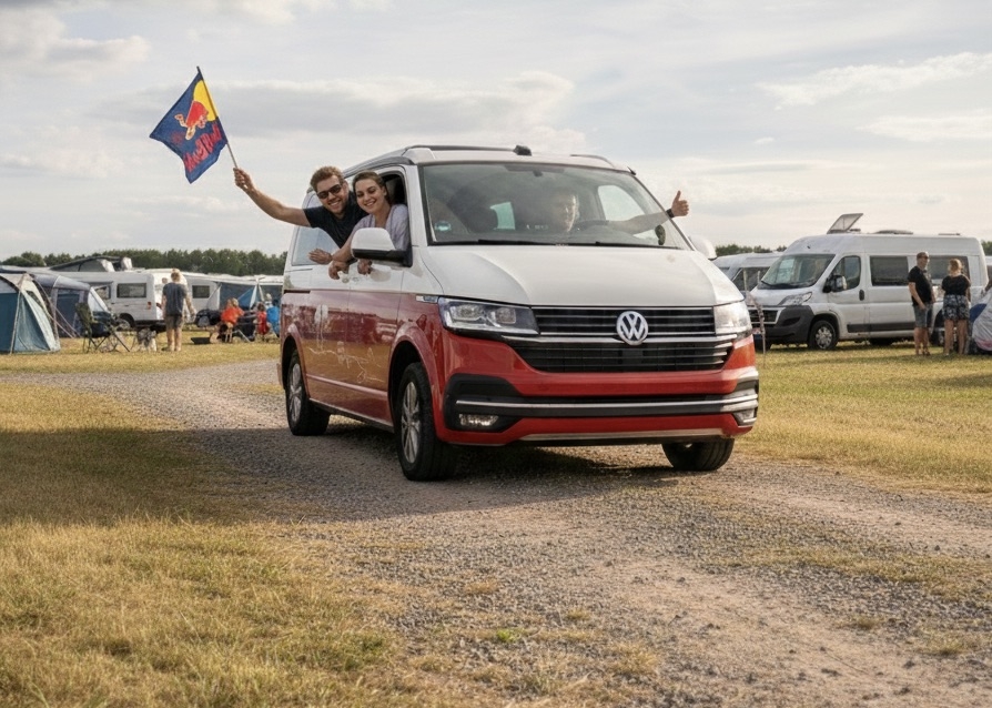 Campingplatz Abreise am Rennsonntag nach dem F1-Rennen?