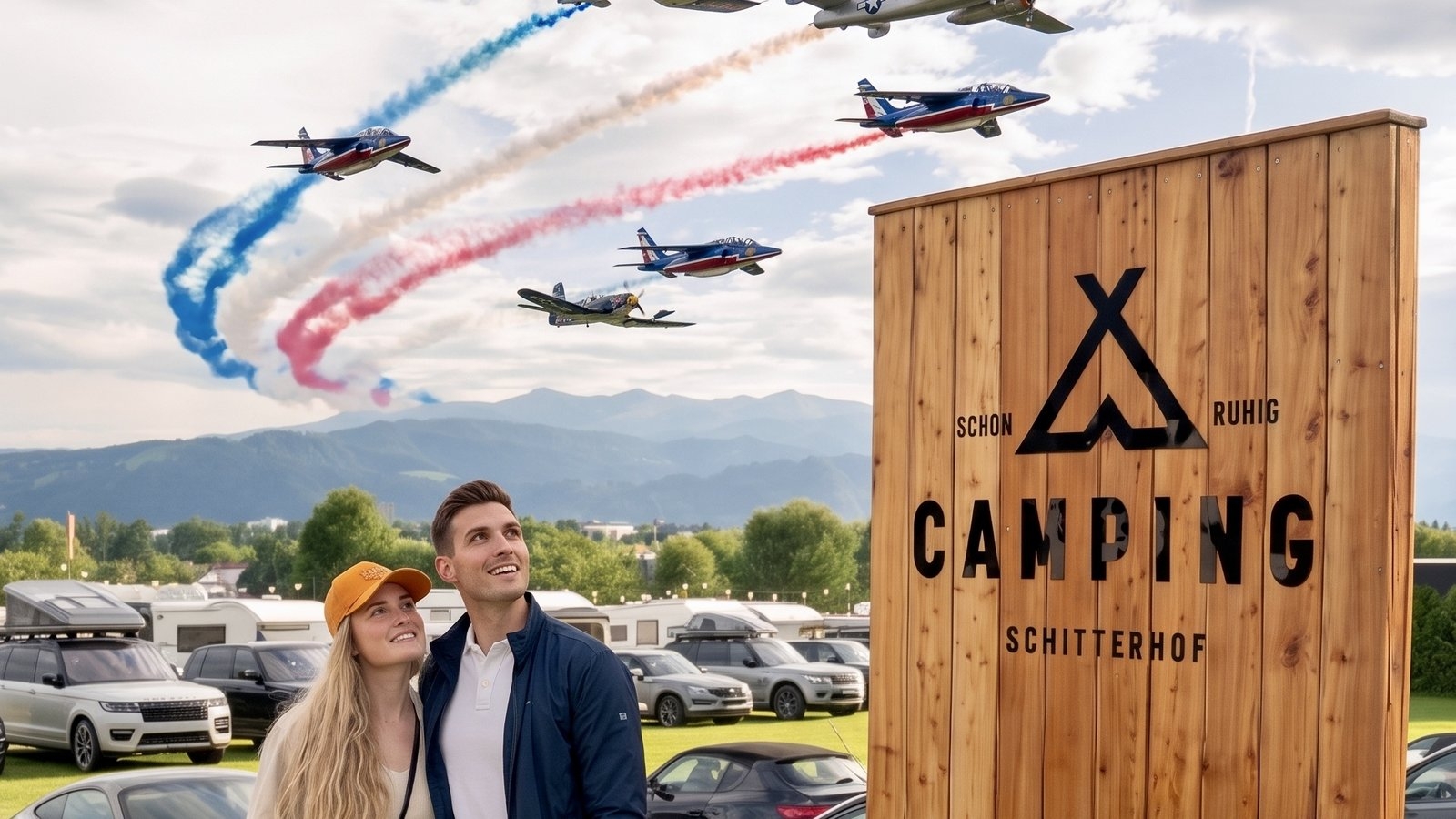 Bester Campingplatz zur AirPower 2027 in Zeltweg | Schitterhof