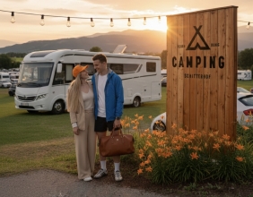 Parkeerplaatsen bij Schitterhof: Van tent tot superliner - geen enkele plek bij de Red Bull Ring bie