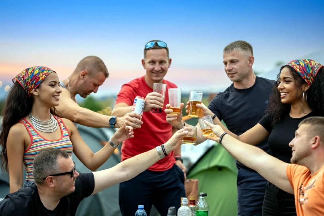 Sjajna atmosfera u kampu u Spielbergu, tik uz Red Bull Ring.