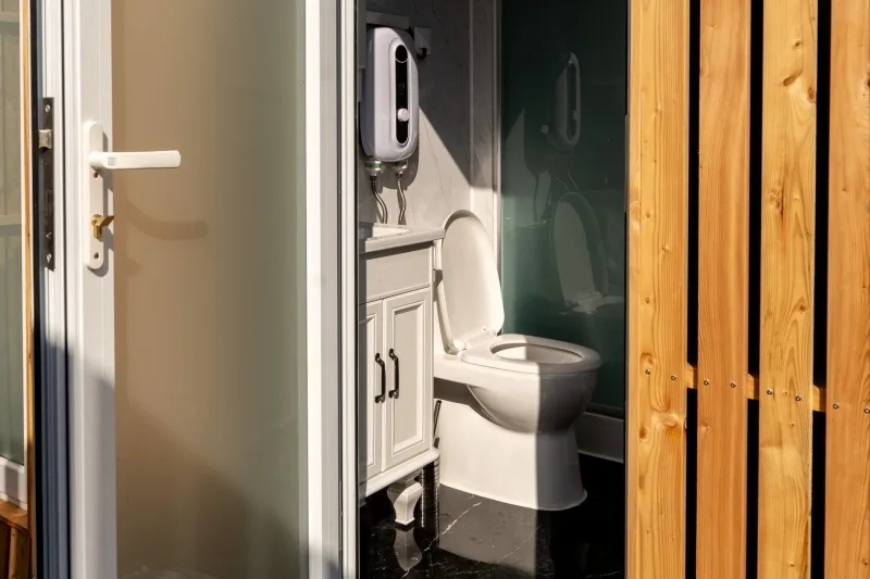 VIP-Bad nur für Chalet-Gäste